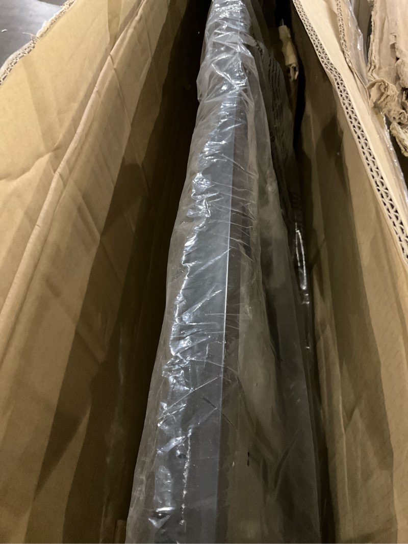 Condition photo showing New/Like New for Rolanstar Daybed with Charging Station and LED Lights, Height Adjustable Twin Daybed with Trundle, Metal Sofa Bed Frame with Steel Slat Support for Living Room, Bedroom and Guest Room, Black Black Industrial