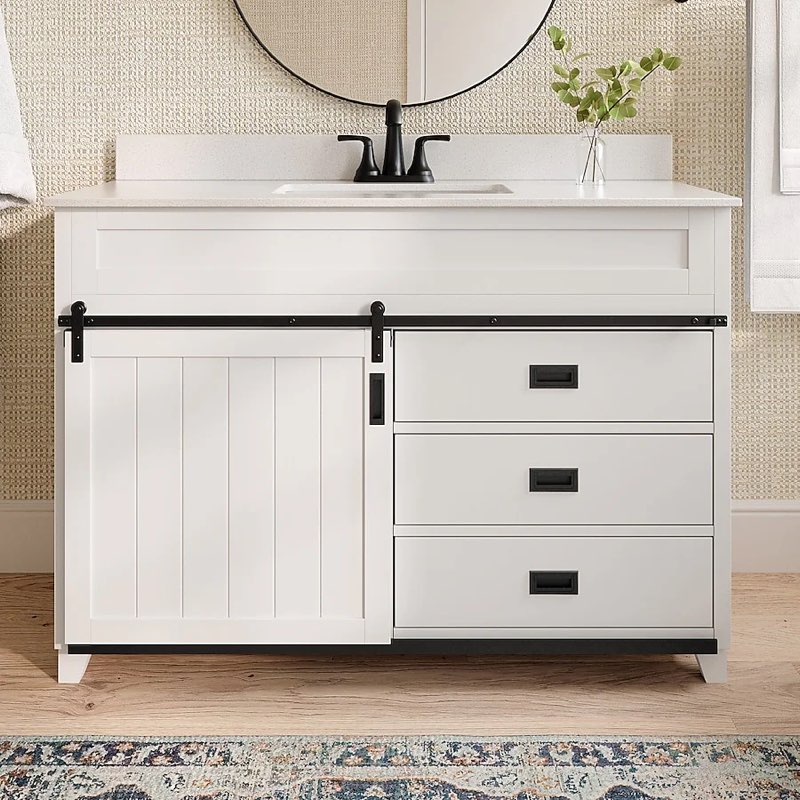 style selections morriston undermount single sink bathroom vanity