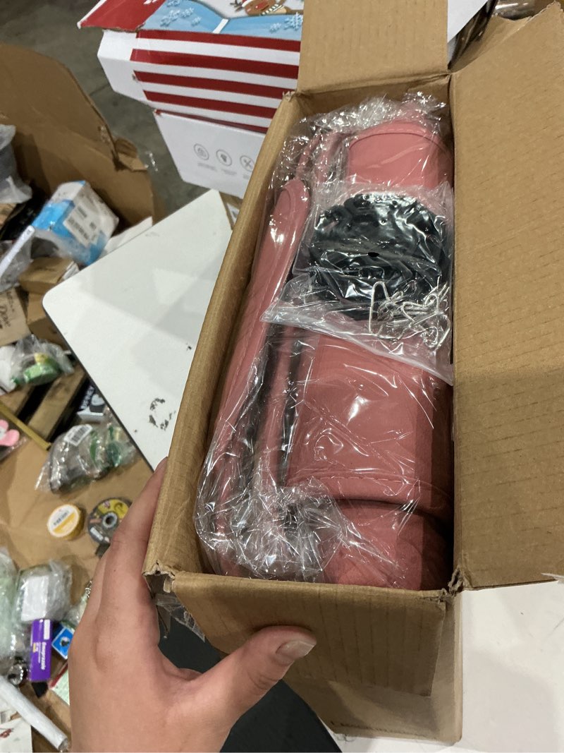 Condition photo showing Good Condition for sanwom universal front leather car seat covers pink 2 pcs luxury seat covers, anti-slip waterproof auto driver cushions fit suv pickup van sedan, chevy silverado gmc sierra dodge ram tacoma ford
