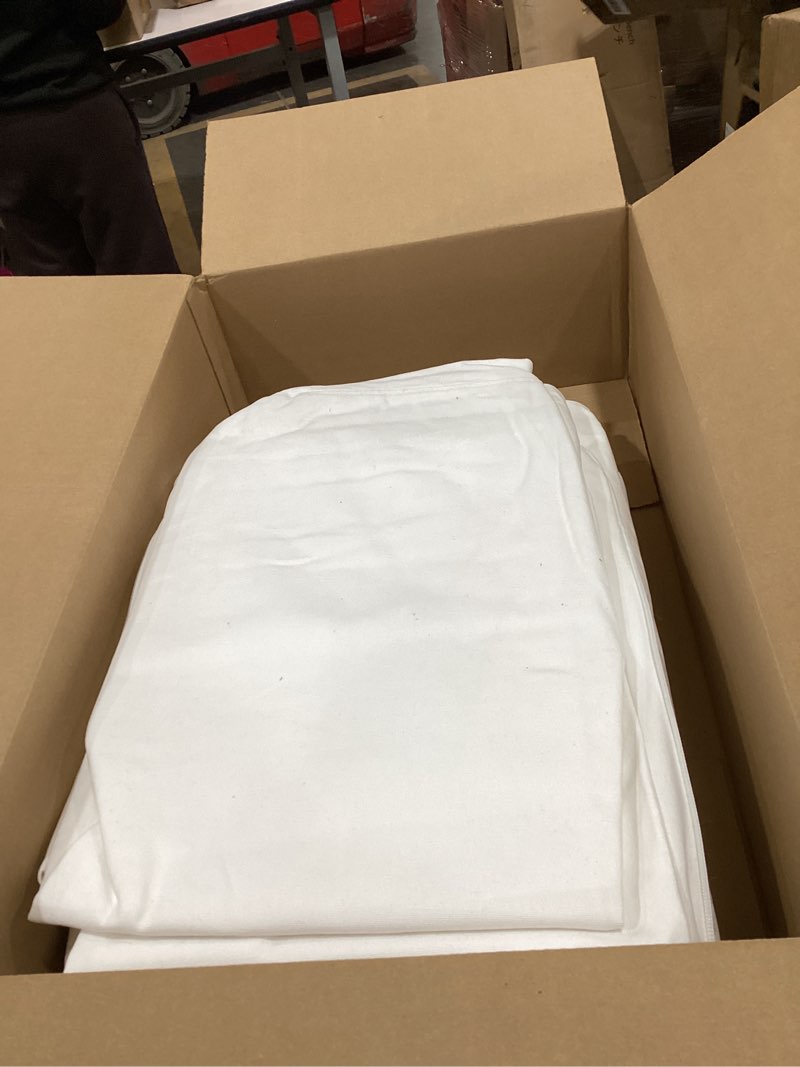 Condition photo showing As Is for Heavy Cotton Farlov Sofa (Not Loveseat) Replacement Cover, Width:85.8" (Not 70") Compatible for IKEA Farlove Slipcover Only (Cotton White) Cotton White 86"
