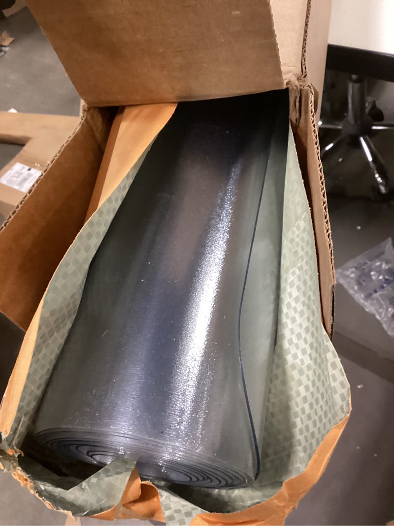 Condition photo showing Good Condition for Clear Runner Rug 3'x10' for Hallway – Non Slip Waterproof Vinyl Carpet Protector, Plastic Floor Mat 