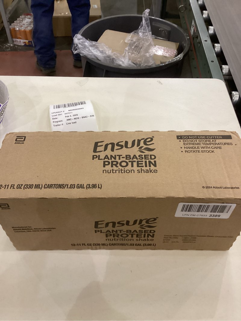 Ensure plant based protien nutrition shake