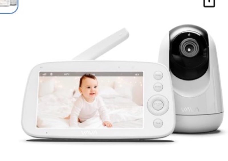 vava vaih006vava video baby monitor with camera 720p