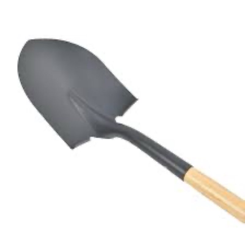 Project Source 20-In D-Handle Wood Digging Shovel