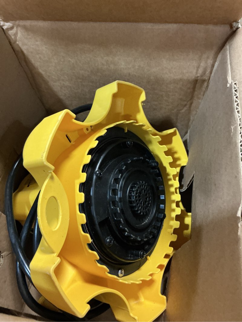 Condition photo showing Good Condition for wayne - waterbug 1/6 hp 1350 gph submersible pump with multi-flo technology - water removal and transfer pump, yellow waterbug original