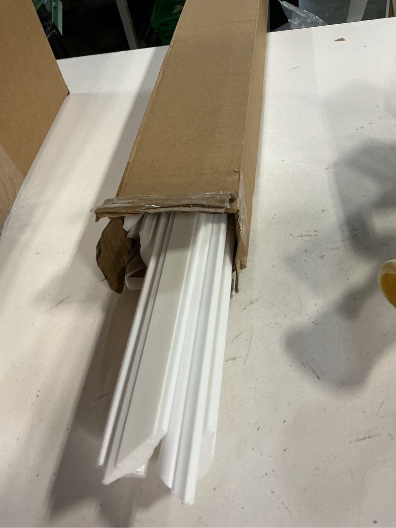 Condition photo showing Good Condition for Pangda Peel and Stick Wall Molding Kit, 3D Premade Accent Molding Wainscoting Panel for Interior Wall Moulding Decor, Ready to Assemble Wainscoting Accent Panel