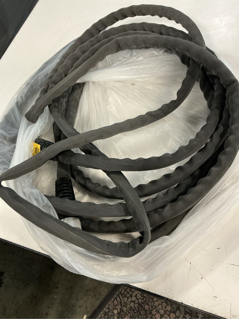 Condition photo showing As Is for new zero-g 4001-50 lightweight, ultra flexible, durable, kink-free garden hose, 5/8-inch by 50-feet 5/8" x 50' hose