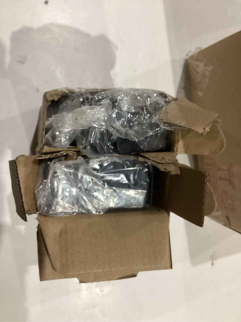 Condition photo showing As Is for 12 Pack - L 4" x H 3" x W1.5, 5mm Thick Black L Shelf Bracket, Iron Shelf Brackets, Metal Shelf Brackets, Floating Shelf, Shelf Supports with Screws Black 12 Pack 4''x3''