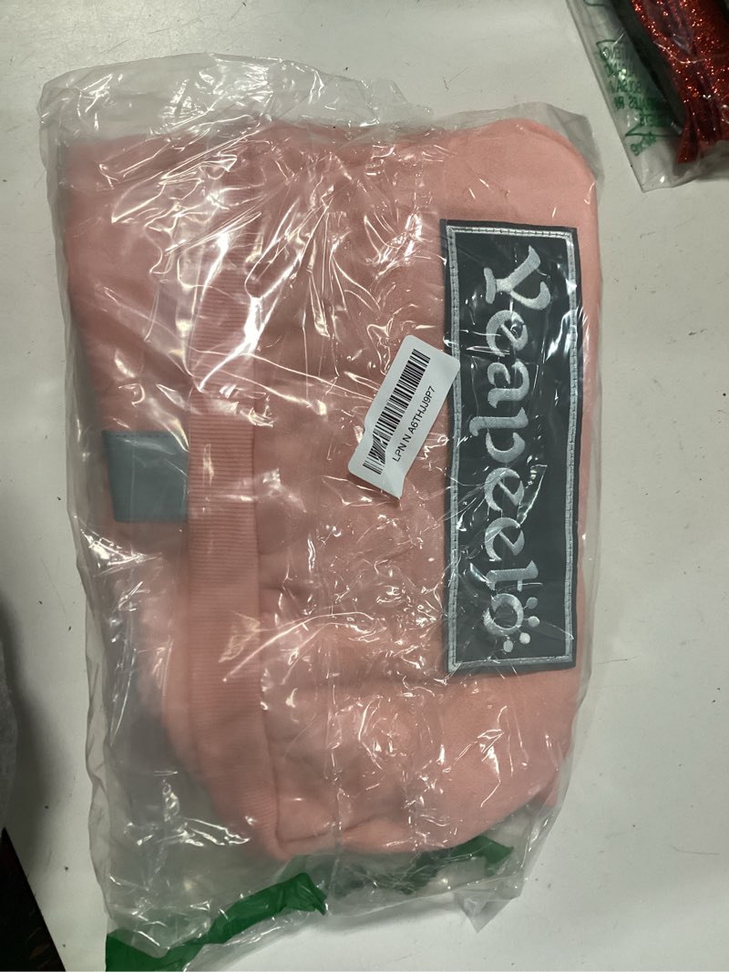 Condition photo showing Good Condition for Dog Hoodies Winter Coat for Large Medium Dogs, Pullover 9 Legs Warm Coat Hooded Sweatshirt, Fleece Hoodie for Cold Weather (Pink, 3X-Large) Pink 3XL(Reference Weight 33-53 lbs)