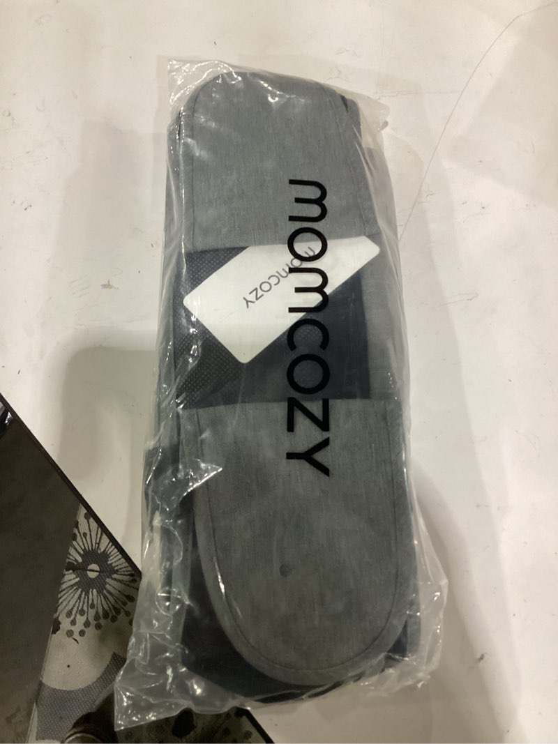 Condition photo showing Good Condition for momcozy universal stroller organizer with insulated cup holder detachable phone bag & shoulder strap, fits for stroller like uppababy, baby jogger, britax, bob, umbrella and pet stroller grey