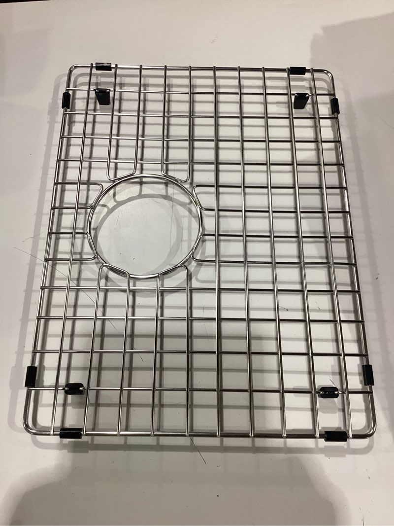 Condition photo showing New/Like New for starstar sinks protector stainless steel kitchen sink bottom grid, rack (17 x 13)
