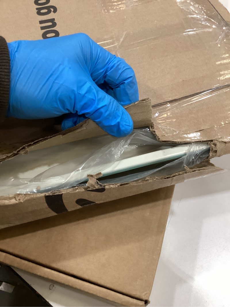 Condition photo showing As Is for GreenLife Bakeware 18” x 13” Half Cookie Sheet Baking Pan, Non-Toxic PFAS-Free Healthy Ceramic Nonstick, Oven Safe to 450°F, Easy Release, Even Heating, Easy Clean, Turquoise 18" x 13" Half Baking Sheet Turquoise