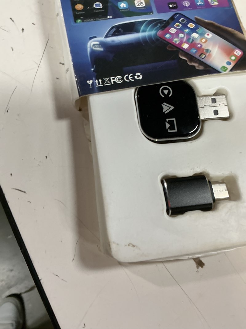 Condition photo showing Good Condition for 2026 upgrade 3 in 1 carplay adapter,screen mirroring adapter for car,adapter for iphone/apple/android phone to car screen, auto connect(black)