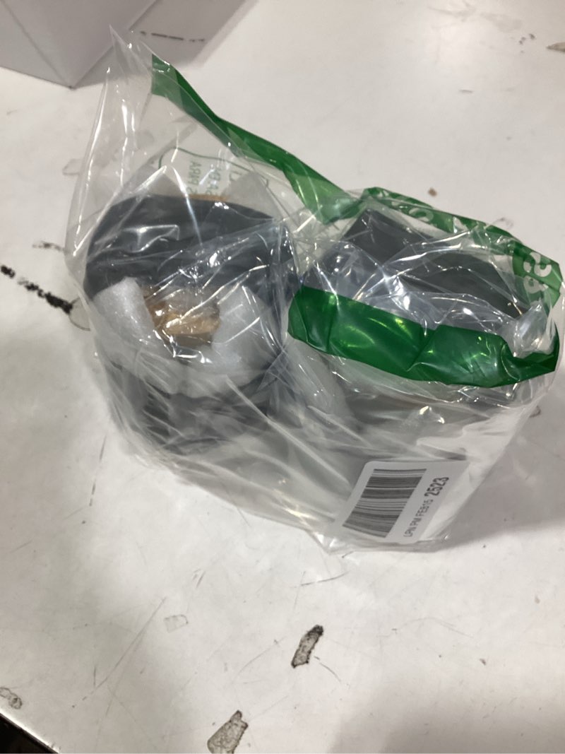 Condition photo showing Good Condition for 2 Pack Glass Qtip Holder Dispenser Set - Apothecary Jars with Lids - Vanity Makeup Organizer and Bathroom Canister Storage Organizer for Cotton Ball, Swab, Round Pads,Floss 2pcs