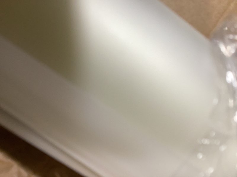 Condition photo showing Good Condition for pushglossy 4 pack 4 x 2 feet light diffuser sheet white led dimming diffusion film fluorescent lights cover for drop ceiling light fixture lights filter panel for office home school classroom 4 2 x 4 ft
