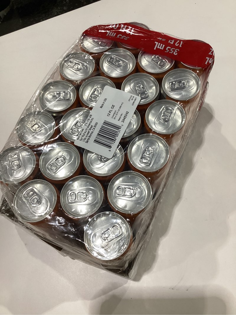 Condition photo showing New/Like New for Red Bull Amber Edition Strawberry Apricot Energy Drink, 12 Fl Oz, 24 Cans Strawberry Apricot 12 Fl Oz, 24pk, (1x24), EXPIRES 11/18/26