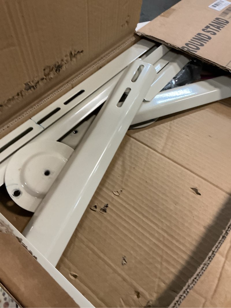 Condition photo showing Good Condition for yarssihha mini split ground stand for 9000-24000 btu ductless air conditioners heat pumps, heavy duty adjustable mini split stand, condenser stand, max load: 440lbs beige 9000-24000 btu
