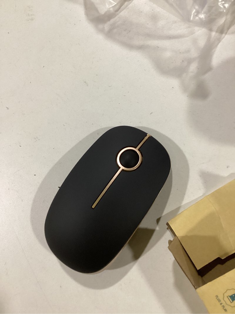 VssoPlor Wireless Mouse, 2.4G Slim Portable Computer Laptop Mouse with Nano Receiver Quiet Silent Op