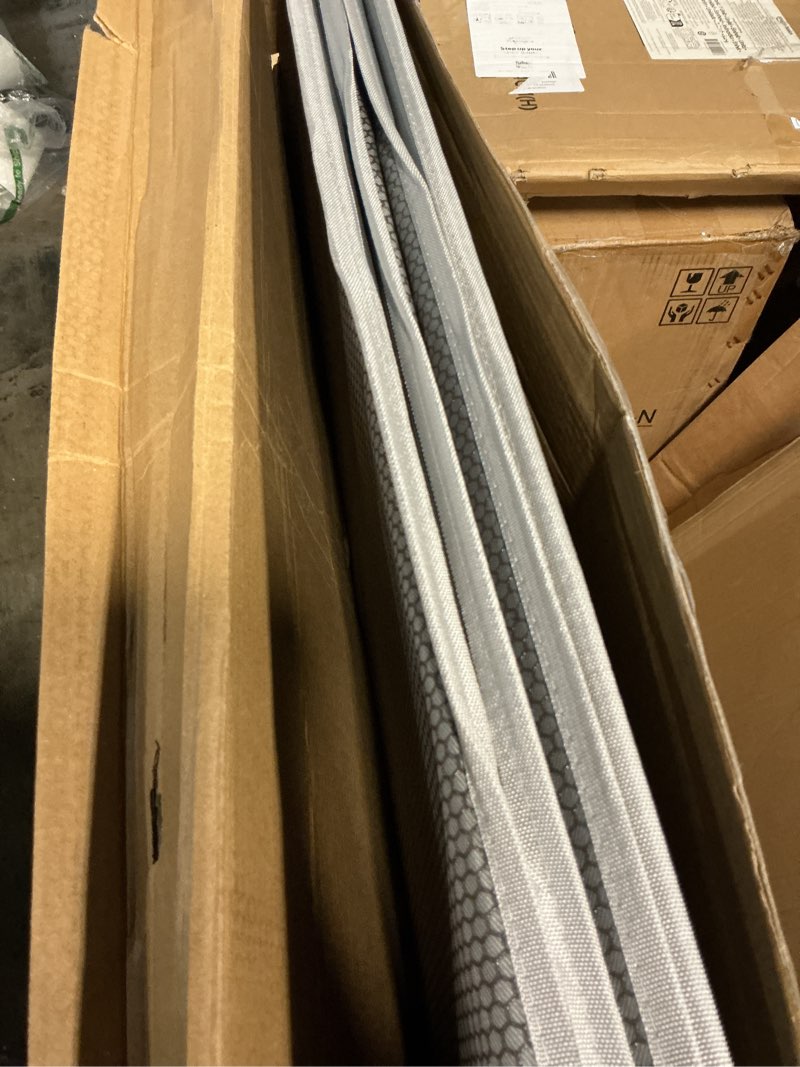 Condition photo showing Good Condition for meliusly low profile bunkie board full size (54x75) - non-slip breathable bed support board for slatted bed frame, anti-sag under bed support, noise minimizing moisture resistant bed board full (54x75'')