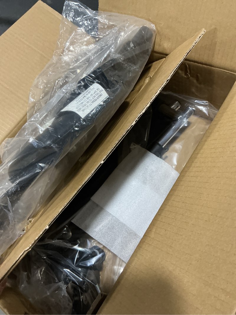 Condition photo showing Good Condition for invacare wheelchair elevating legrest with padded calf pads, footrest with swing away function, adjustable length, tool-free installation, designed for invacare wheelchair padded composite legrests