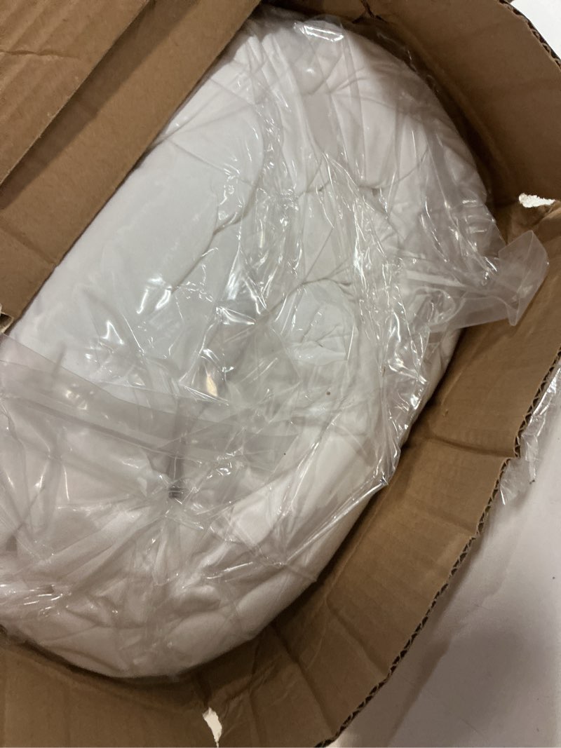 Condition photo showing Good Condition for elemuse king mattress topper for back pain, extra thick mattress pad cover, plush soft pillowtop with elastic deep pocket, overfilled down alternative filling white king