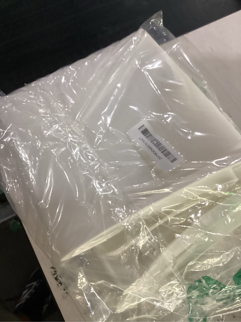 Condition photo showing Good Condition for flato waterproof under sink mat 31" x 19" shelf liner for kitchen and bathroom, cabinet protector, organizers and storage, flexible silicone drip tray white 19"w x 31"l