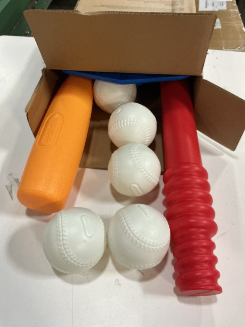 Condition photo showing Good Condition for Little Tikes T-Ball Set, Red, 5 Balls, for Toddlers Ages 18+ Months – Amazon Exclusive