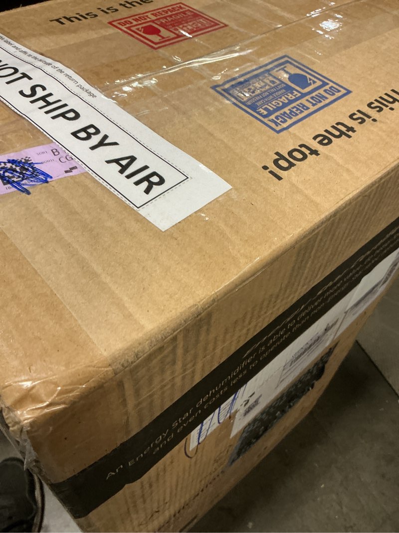 Condition photo showing Good Condition for aeocky 4500 sq.ft energy star most efficient 2025 dehumidifier, max 80 pint/day smart compressor dehumidifier with drain hose, intelligent humidistat,for basement,bedroom,home,bathroom 80 pints - 4500 sq.ft