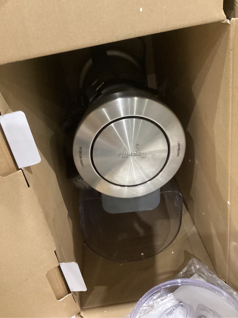 Condition photo showing As Is for breville bdc450bss precision brewer drip coffee maker, thermal carafe, 60 oz, brushed stainless steel
