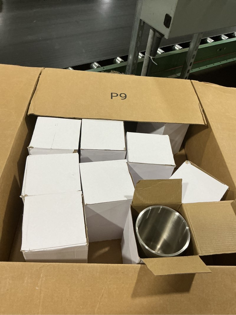 Condition photo showing Good Condition for wine chiller bucket stainless steel wine chiller bottles for 750 ml insulated double layer bucket cooler for parties bar(9 pcs)
