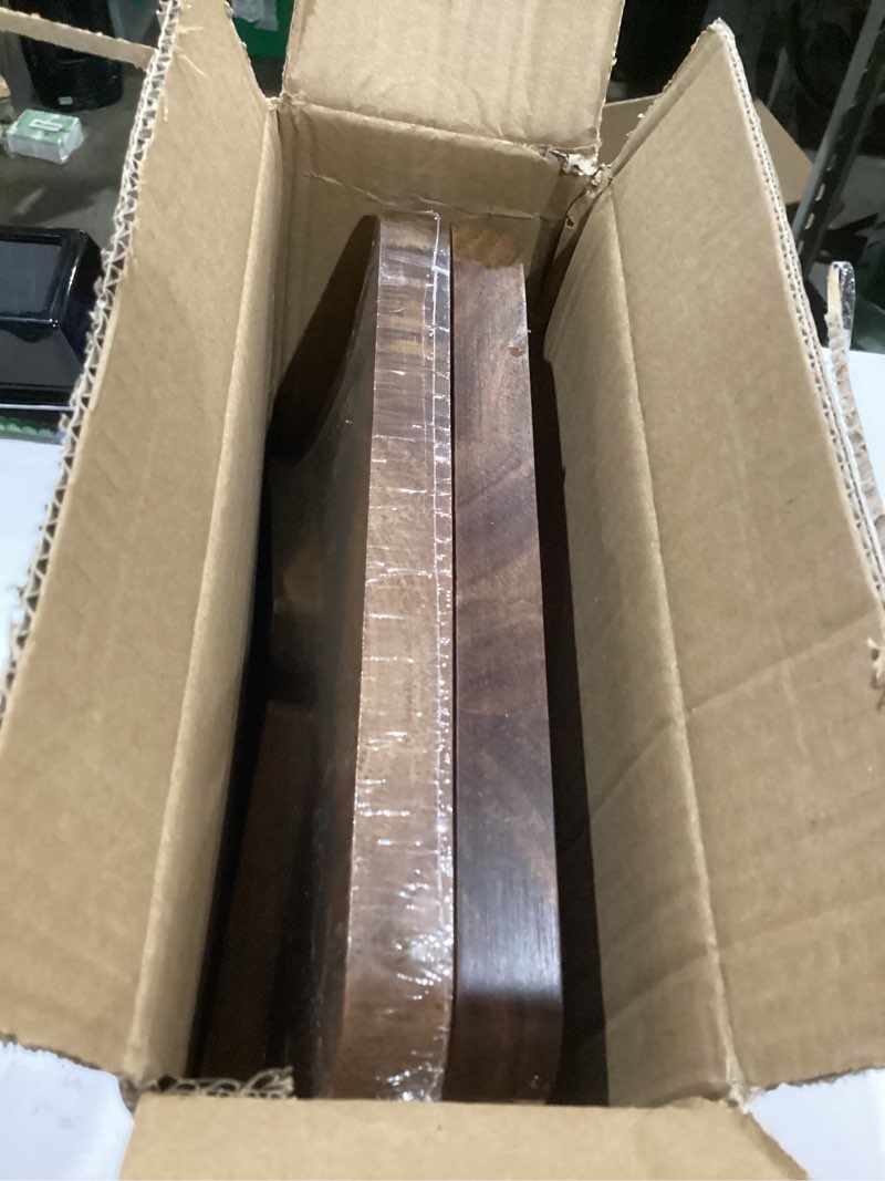 Condition photo showing Good Condition for 2 Pack Acacia Wood Couch Arm Tray,Couch Tray,Folding Sofa Armrest Trays,Couch Arm Table Clip-On Couch Desk for Drinks,Snacks,Phone,Remote Control