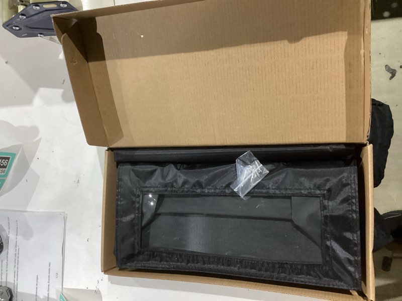 Condition photo showing New/Like New for Indoor Wall Mount Mail Catcher Bag Door Slot Post Box Basket Mail Boxes Organizer Security Large Capacity Black