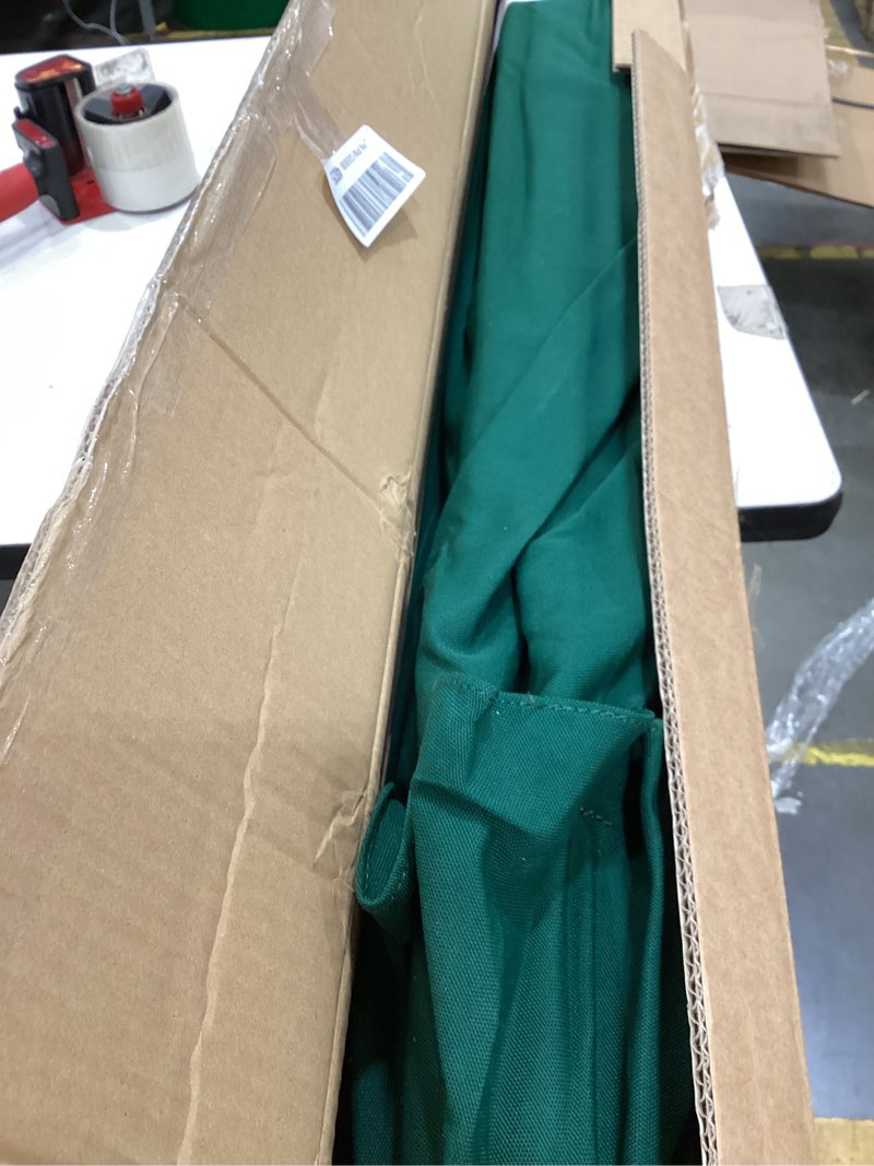 Condition photo showing Good Condition for tempera patio market outdoor table umbrella with auto tilt and crank, large sun umbrella with sturdy pole & fade resistant canopy, easy to set forest green 10 ft