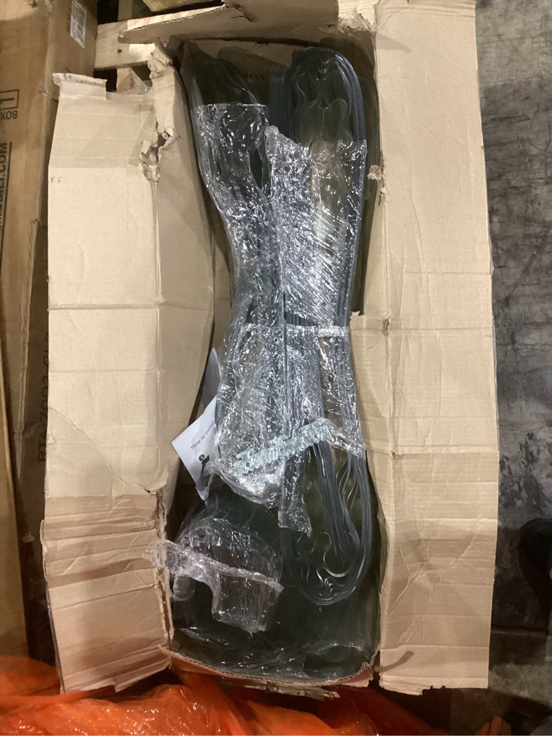 Condition photo showing As Is for similar. juexica 48 x 96 inch plastic strip door curtain kit 0.08'' walk in cooler curtains thickness pvc freezer door curtain smooth waterproof hurricane shutters gate for warehouse garage industry (clear) clear 48 x 96 inch