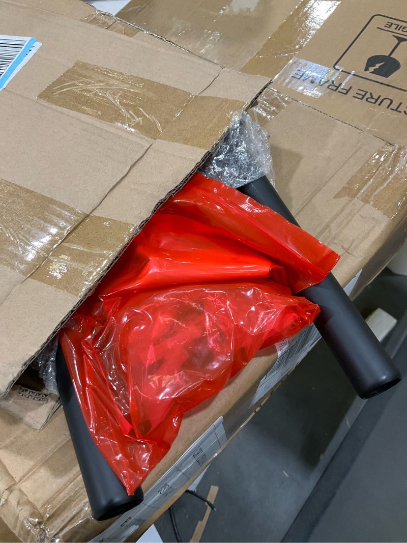 Condition photo showing Good Condition for Aduanbang Hand Rails for Outdoor Steps & Elderly,U-Shape Wall Mount Stair Railing, Porch, Deck, Garage & Garden Grab Bar, 1 Pack Safety Handle Black - 1 Pack