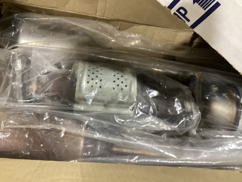 Condition photo showing As Is for a-premium 4 pcs front and rear catalytic converter kit, e.p.a compliant | compatible with nissan frontier 2005-2019, pathfinder 2005-2012, nv1500, nv2500, nv3500, xterra & suzuki equator, 4.0l
