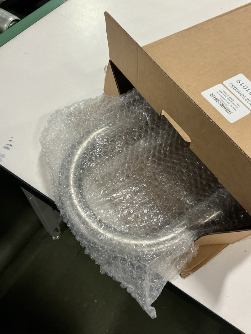 Condition photo showing Good Condition for Toilet Grab Bar 30.3 Inch, Munzong Anti-Slip Handicap Grab Bars with Paper Holder, Flip-Up Bathroom Toilet Safety Rails, Stainless Steel Knurled Support handrails for Seniors Elderly Disabled Pregnant 32 Inch Satin Nickel