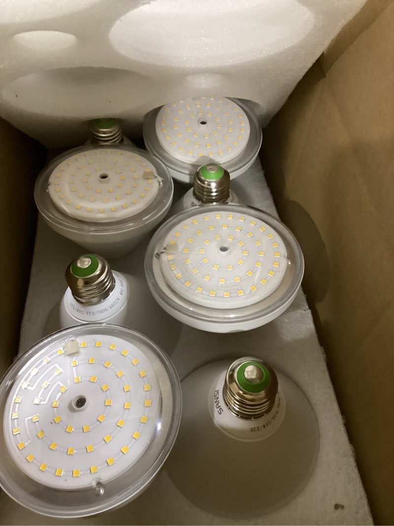 Condition photo showing New/Like New for SANSI 192W String LED Grow Light, 1500W Equiv. Full Spectrum 4000K Daylight Plant Light, 120° Wide Beam Angle IP54 Waterproof High PPFD LED Lamp Outdoor for Greenhouse