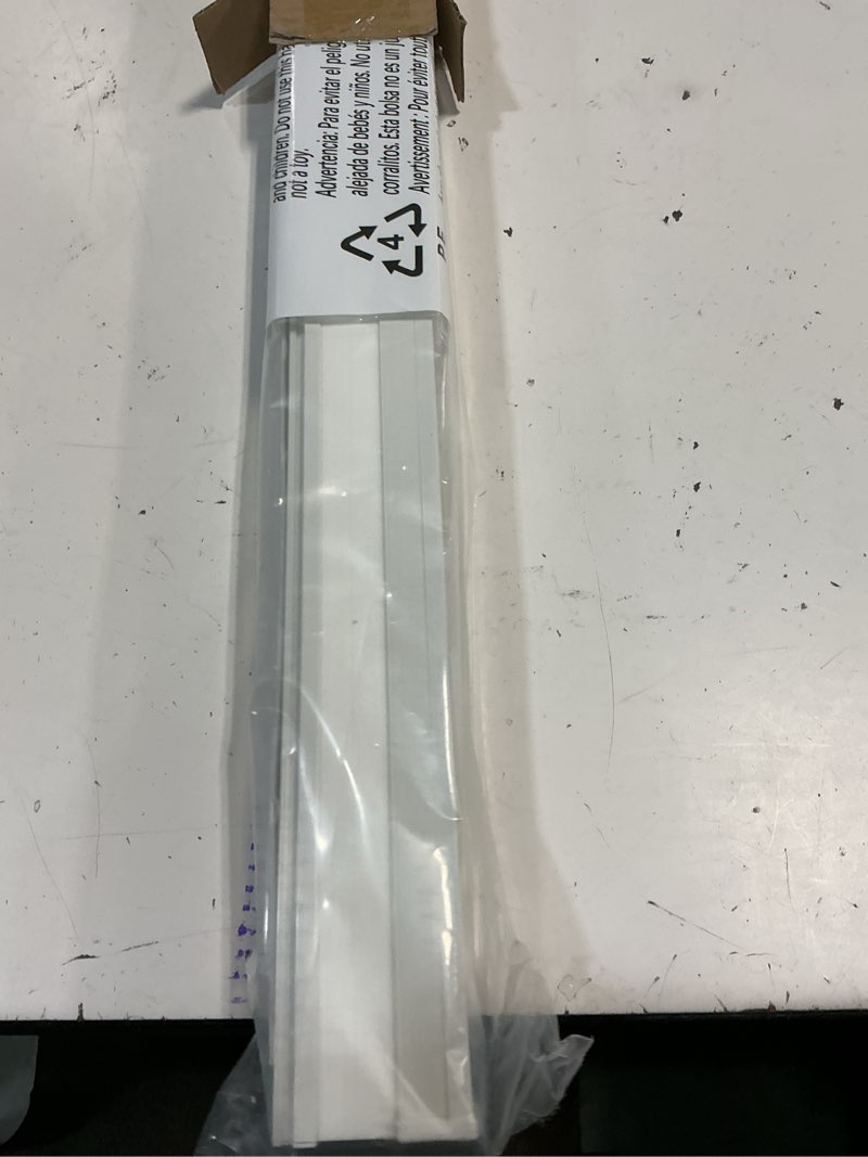 Condition photo showing New/Like New for lazblinds cordless cellular blinds, no drill light filtering honeycomb shades for indoor windows, insulated uv protection cellular shades, easy inside mount, 34" w x 48" h, white light filtering-white 34" w x 48" h