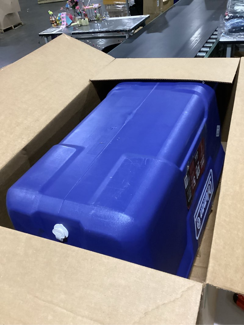 Condition photo showing New/Like New for coleman 316 series insulated portable cooler with heavy duty handles, leak-proof outdoor hard cooler keeps ice for up to 5 days, great for beach, camping, tailgating, sports, & more