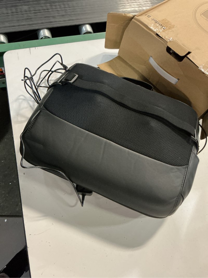 Condition photo showing Good Condition for KNQZE 3-in-1 Shiatsu Back Massager with Heat & Lumbar Support, 4D Kneading for Pain Relief Deep Tissue, Dual-Side Extended Heating, Electric Lower Back Massager for Home Office, Gift for Men Women Mom