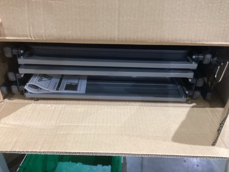 Condition photo showing Good Condition for GCI OUTDOOR Master Cook Station | Portable Folding Kitchen Table with Soft Shell Sink, Heat Resistant Tabletop & Telescoping Lanter Pole, Perfect for Camping Trips