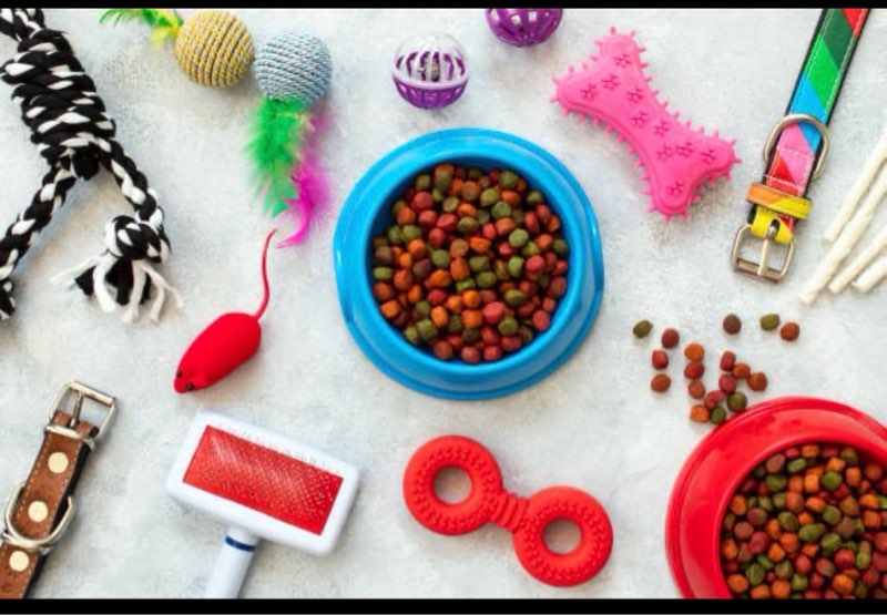   Assorted Pet Essentials ( Pet Toys, Pet Leashes, Pet Clothes, etc.) 