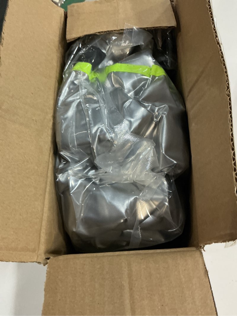 Condition photo showing New/Like New for waterproof cab covers fits for wrangler 2007-2025 jk jl 2 door all sub-models,covers outdoor sun rain wind snow protection,slivery storage bag with extra accessories