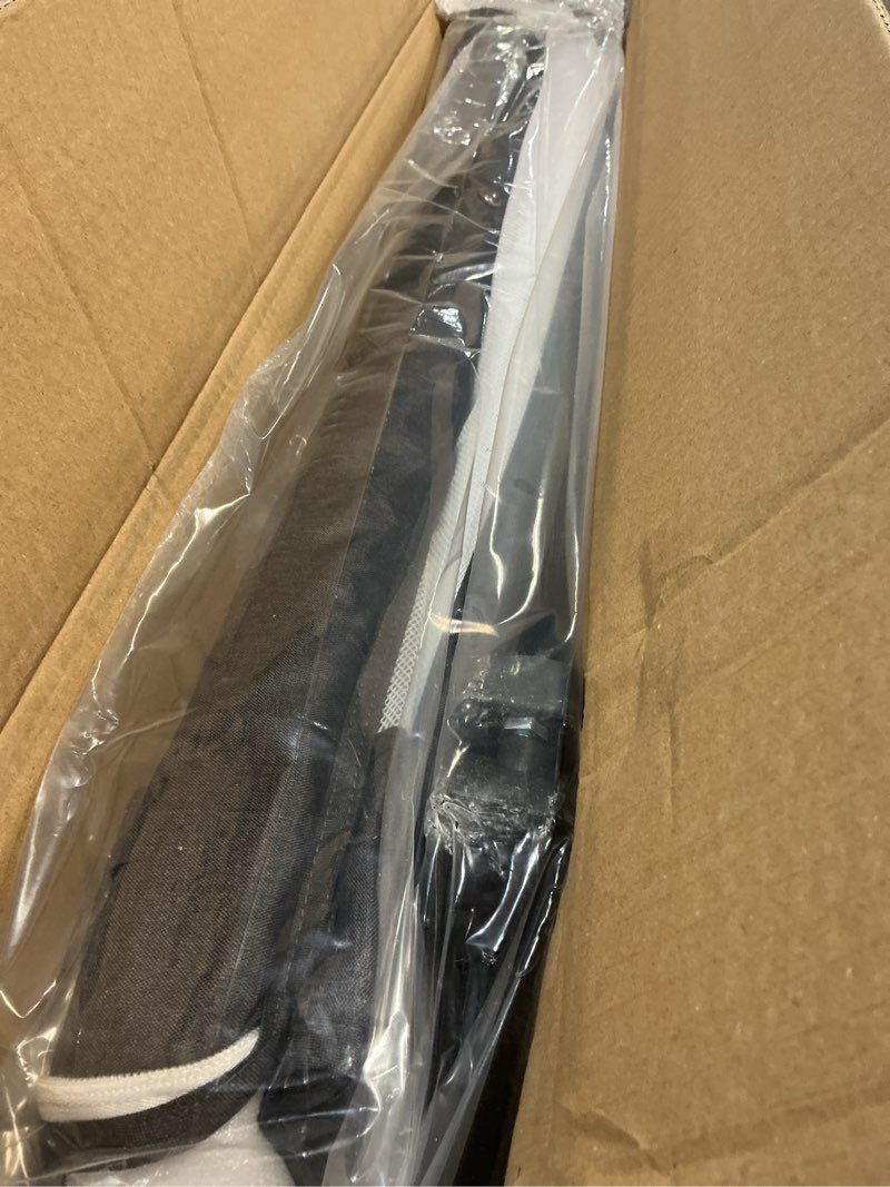 Condition photo showing New/Like New for baby bassinet, 3 in 1 bedside bassinets for baby, bassinet bedside sleeper with wheels, adjustable height with rocking mode, breathable mesh, storage basket, easy assemble & folding (dark gray)