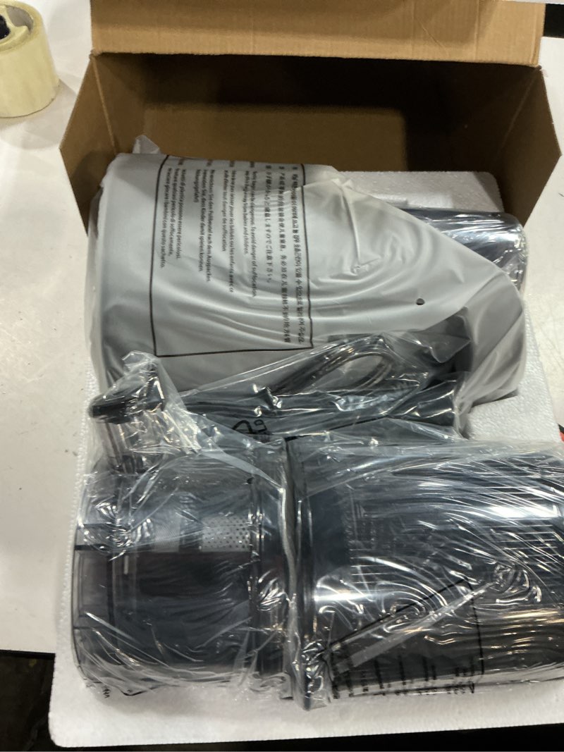 Condition photo showing New/Like New for Juicer Machines, 3-in-1 Cold Press Juicer with 6.5" Extra Large Chute, 100oz Large Capacity, AC Motor, Makes Juice, Nut Milk & Sorbet, Premium Gray