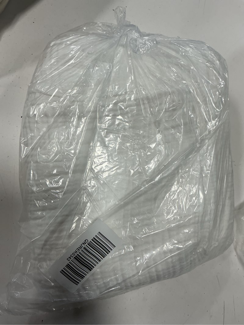Condition photo showing Good Condition for organic airy gauze sham set, king/cal king, white