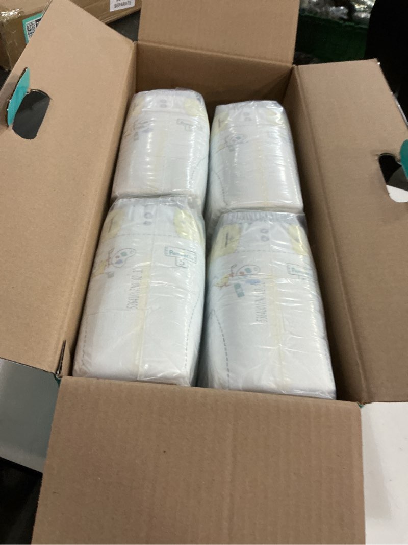 Condition photo showing New/Like New for Pampers Baby Diapers - Swaddlers - Size 5, 104 Count, Ultra Absorbent Disposable Infant Diaper Size 5 104