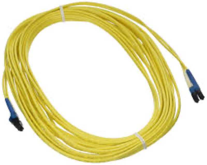 C2G/Cables to Go 14408 LC/LC Duplex 9/125 Single - Mode Fiber Patch Cable (9 Meters, Yellow)