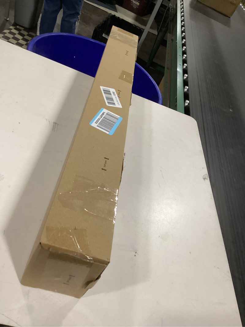 Condition photo showing Good Condition for KAMANINA 1 Inch Double Curtain Rods 66 to 120 Inches (5.5-10 Feet), Heavy Duty Adjustable Double Curtain Rod for Windows, Black Drapery Rods with End Caps Black 66-120"